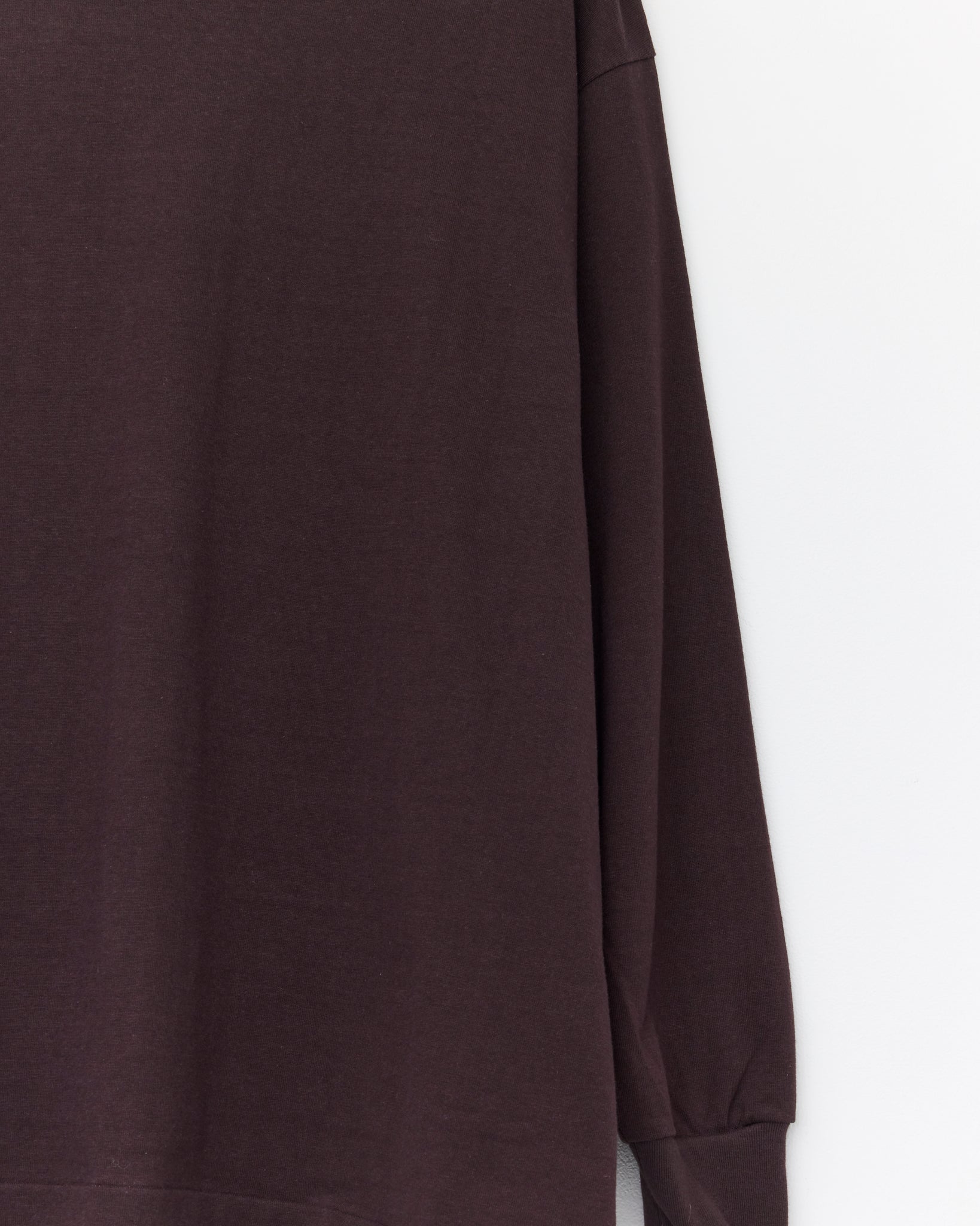 Tube L/S T-Shirt, Brown