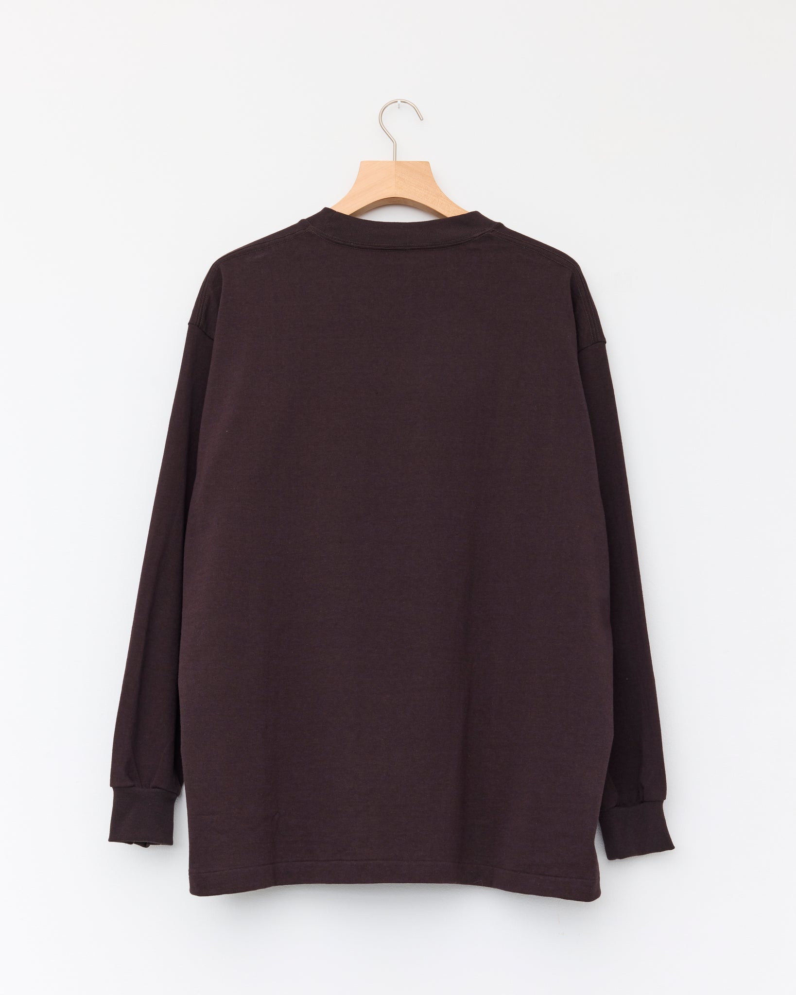 Tube L/S T-Shirt, Brown