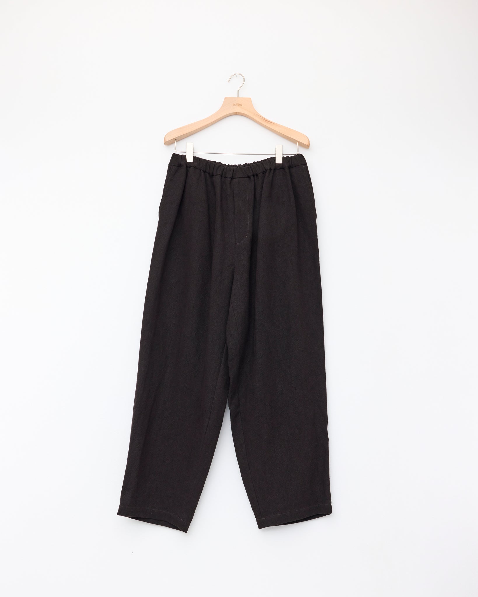 Wide Easy Pants, Brown