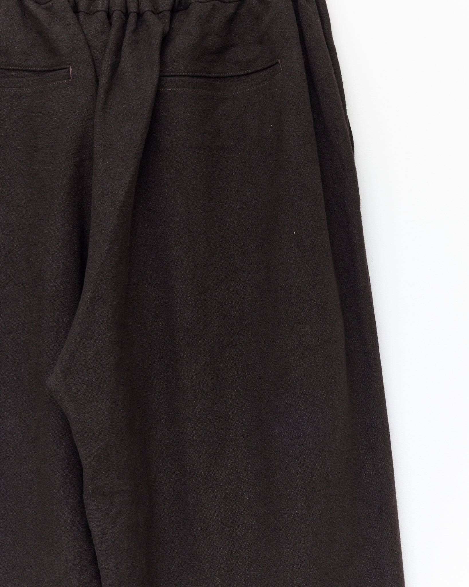 Wide Easy Pants, Brown