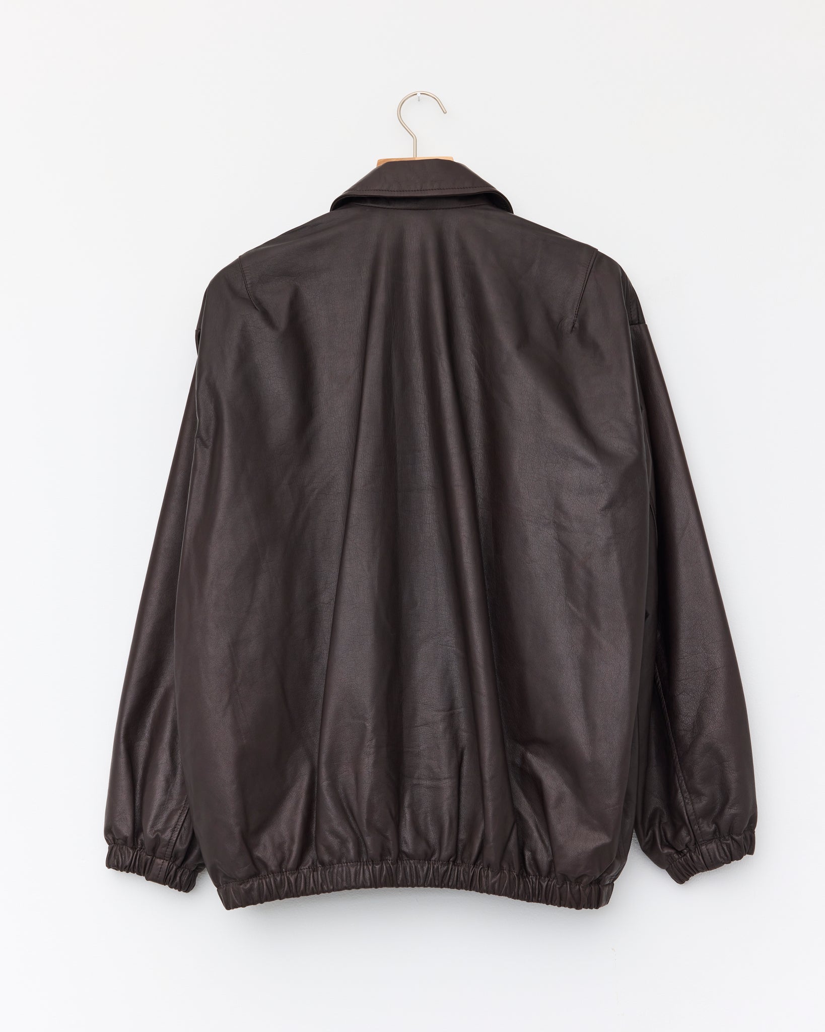 Zip Blouson, Brown