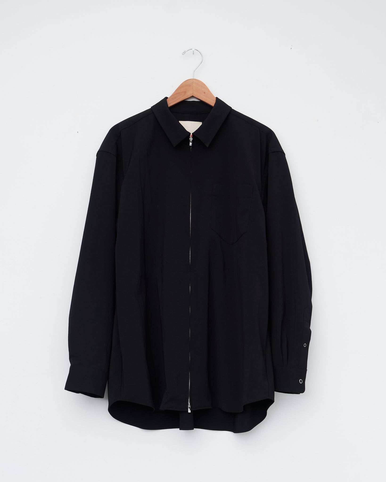 Zip Shirt, Black