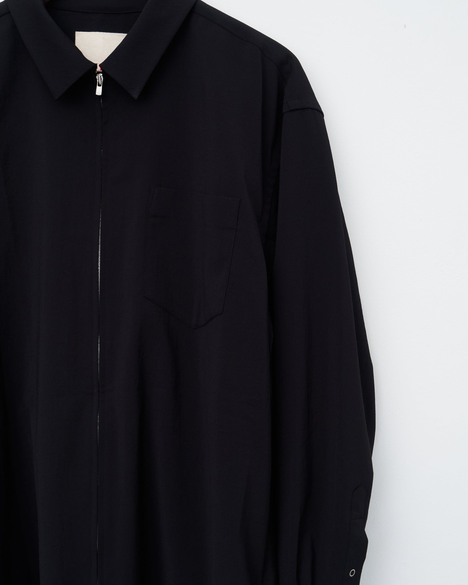 Zip Shirt, Black