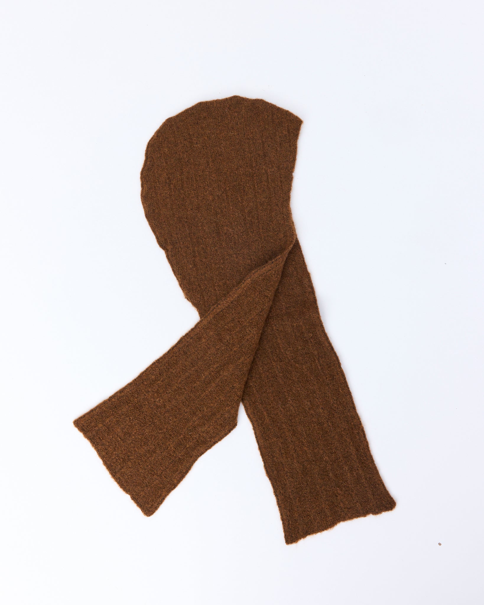 Hooded Neck Warmer, Espresso