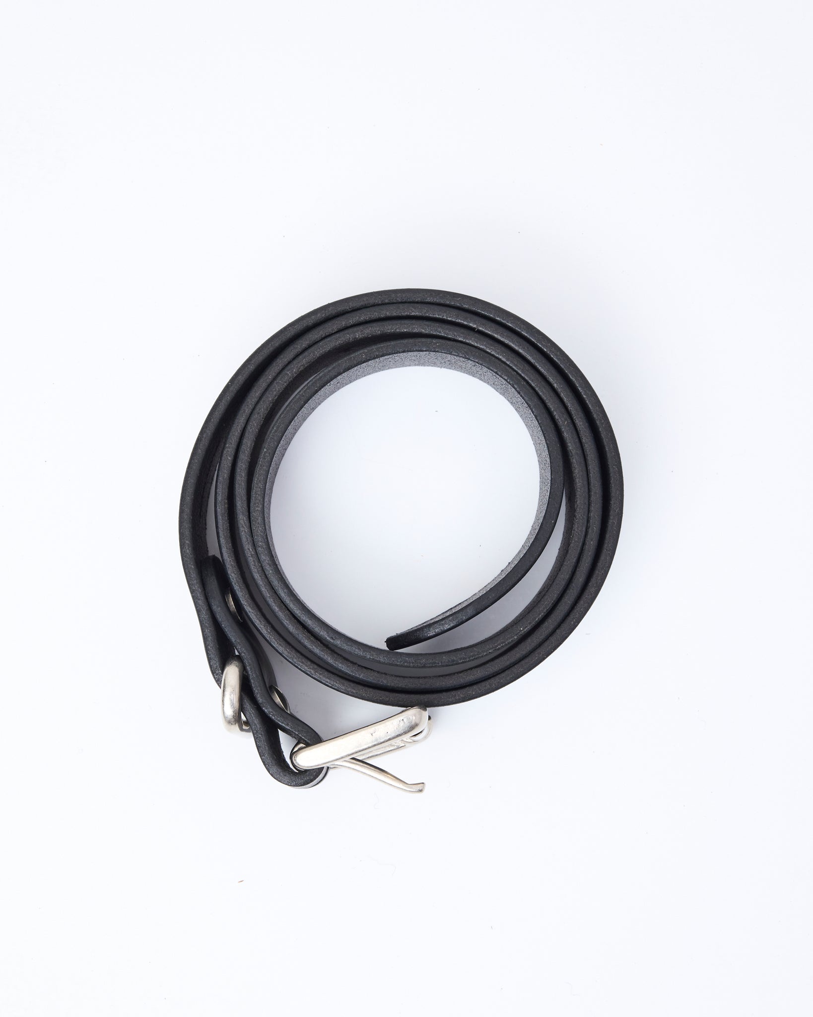 Standard Belt Wide, Black × Silver