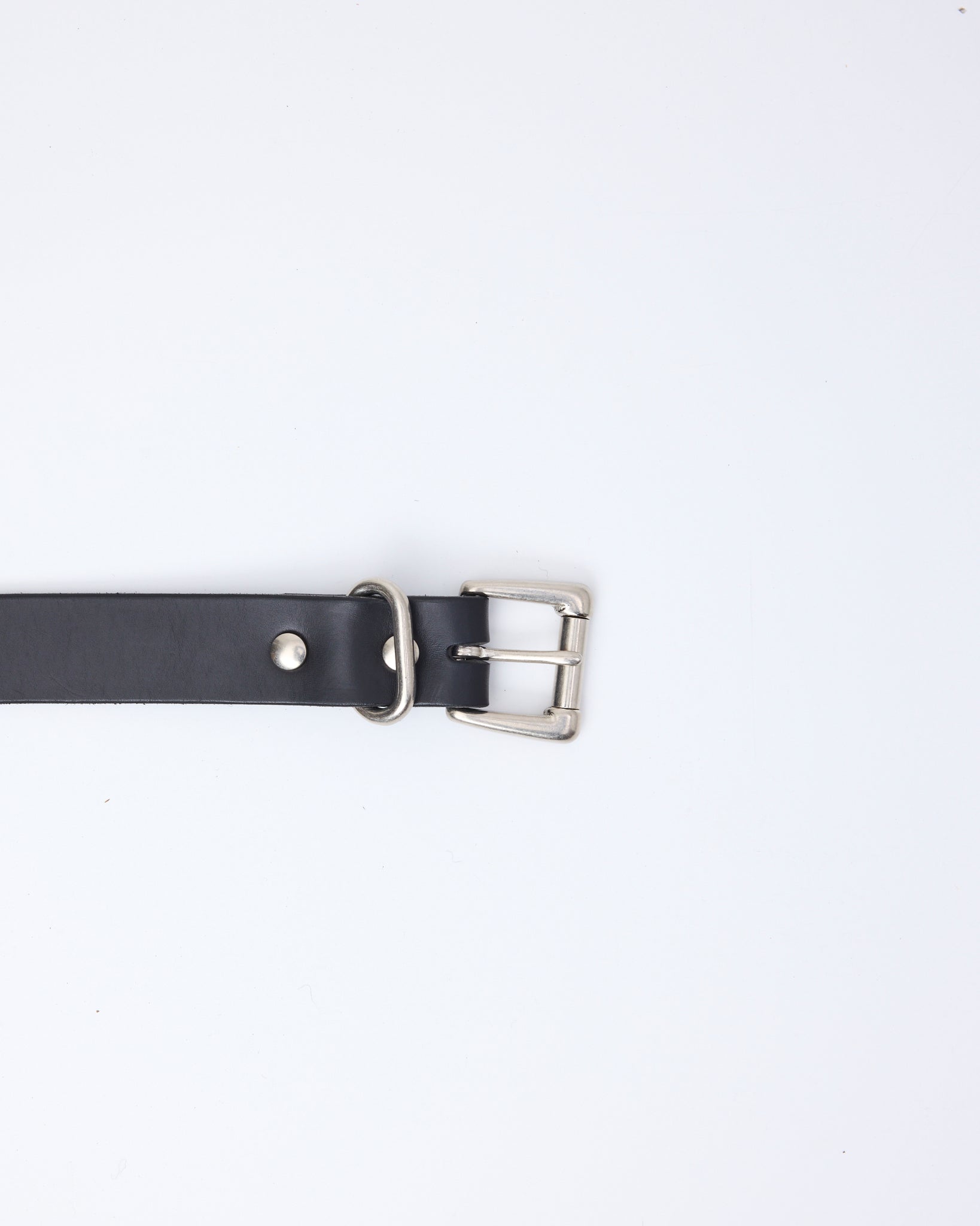 Standard Belt Wide, Black × Silver – Colbo