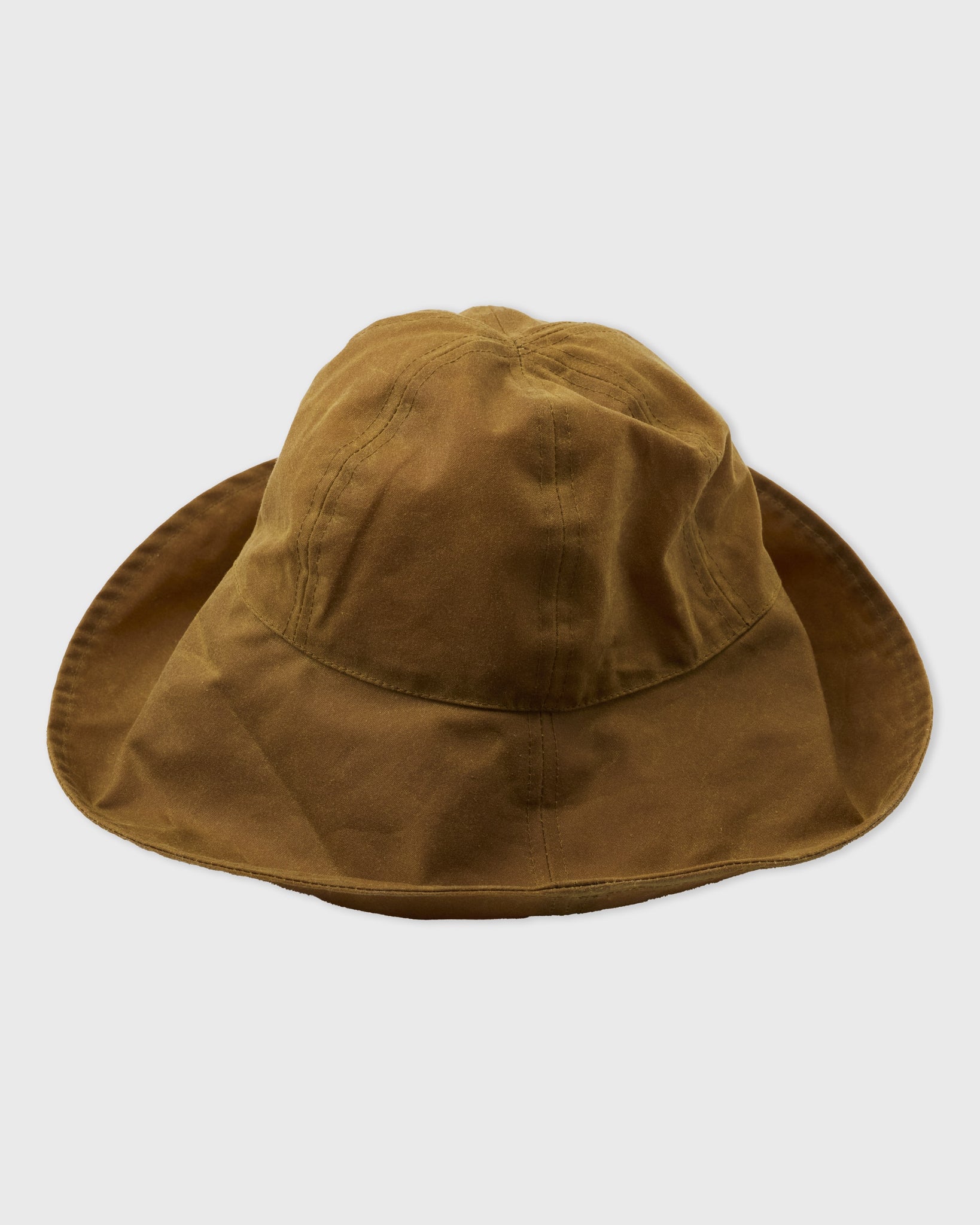 British Waxed Oilskin Sunhat, Gold – Colbo