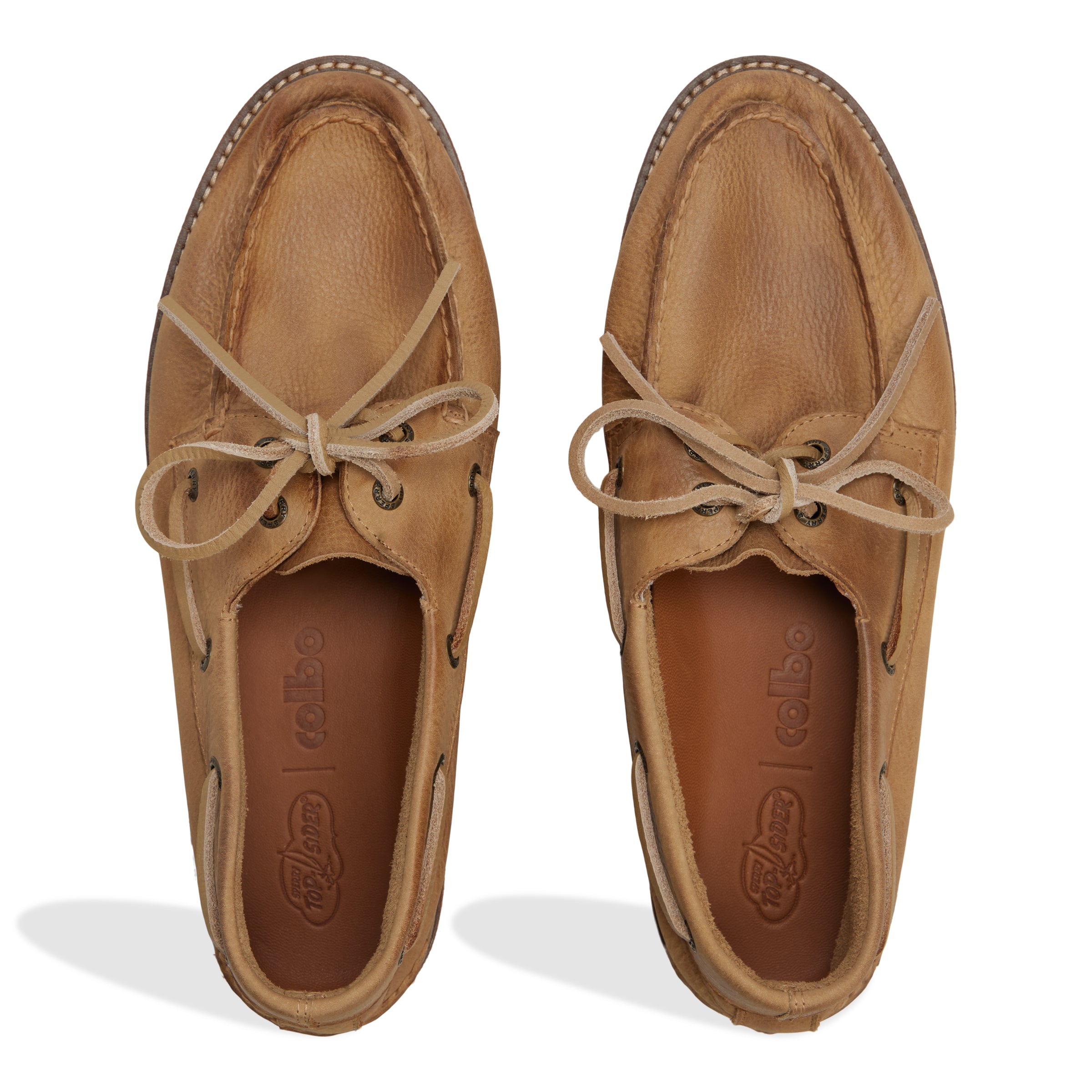 靴 colbo NYC Colbo x Sperry AO, Distressed Leather