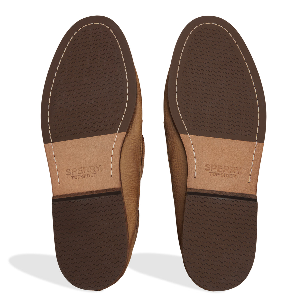 Sperry x Colbo Authentic Original 2-Eye boat shoe in distressed leather, outsoles
