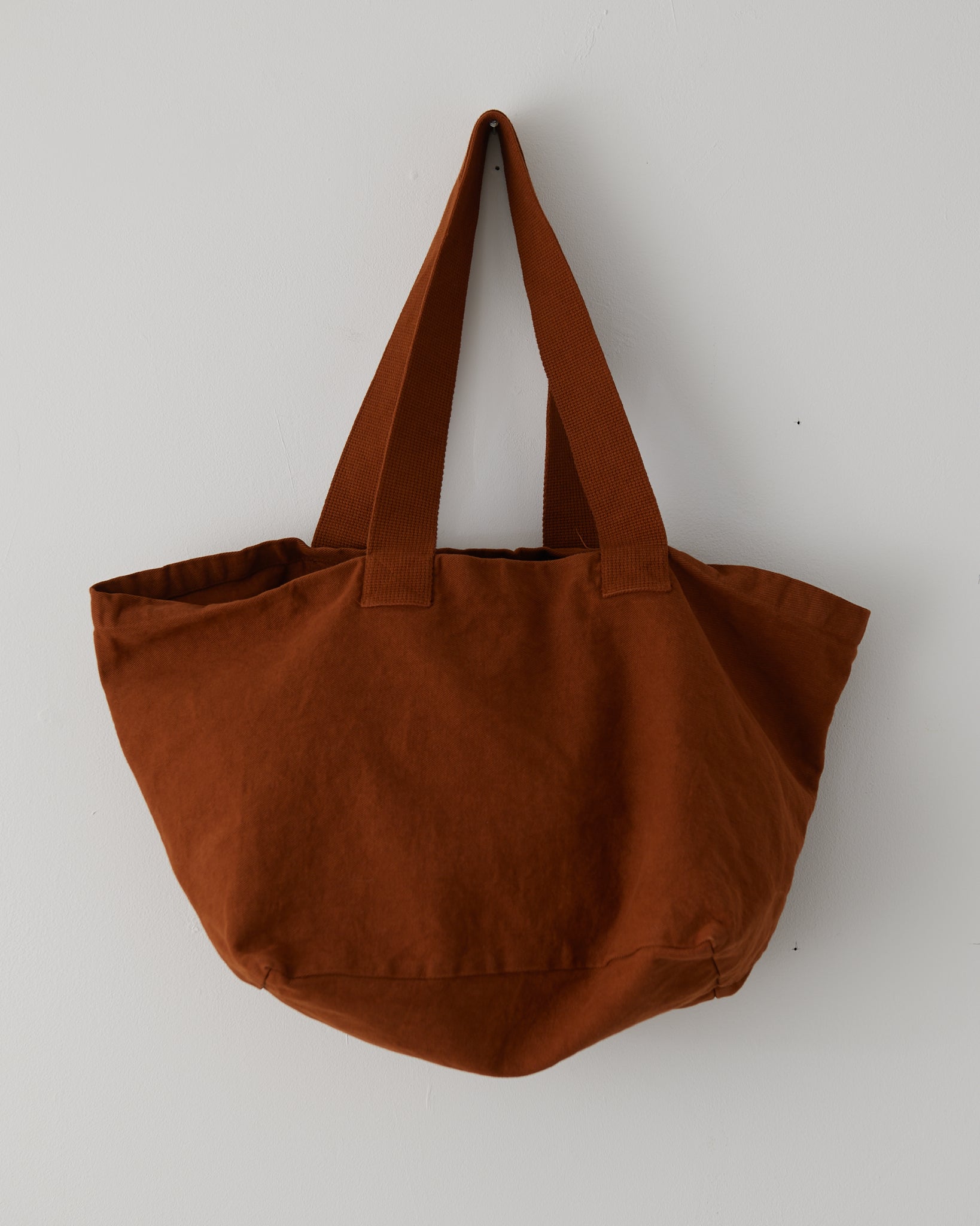 Burnt Orange Cotton Bag