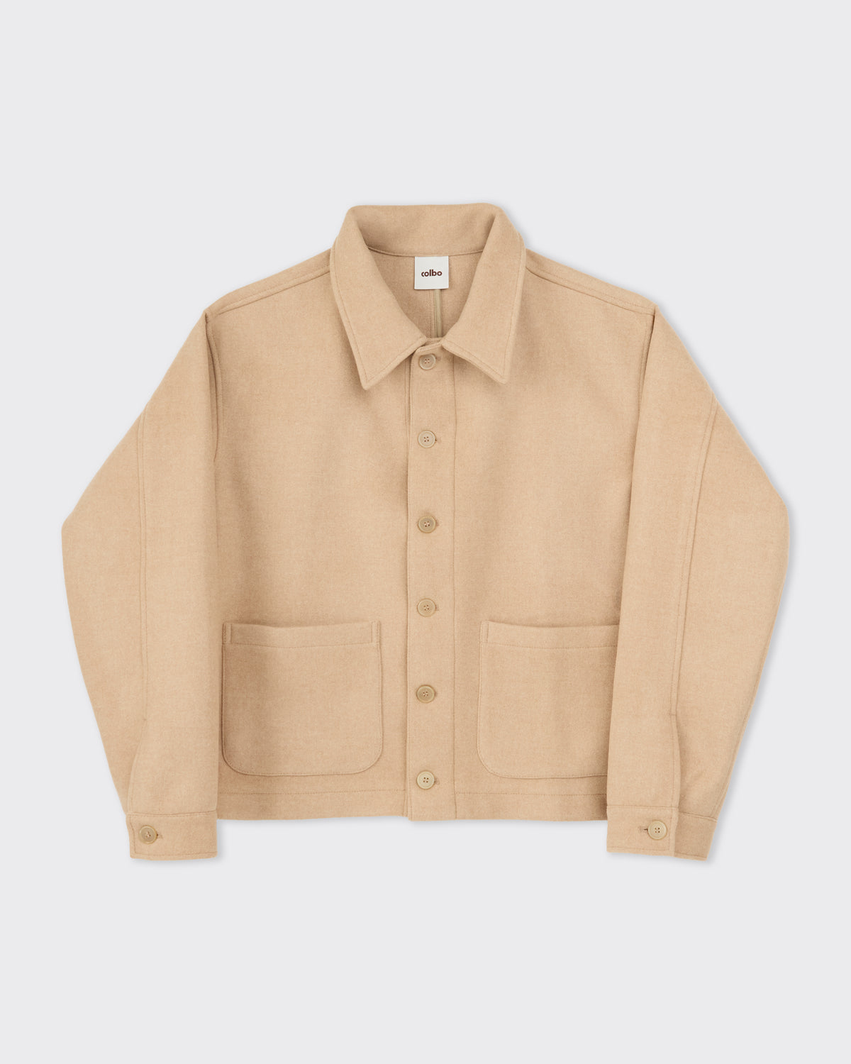 Colbo Steam Jacket in beige, front