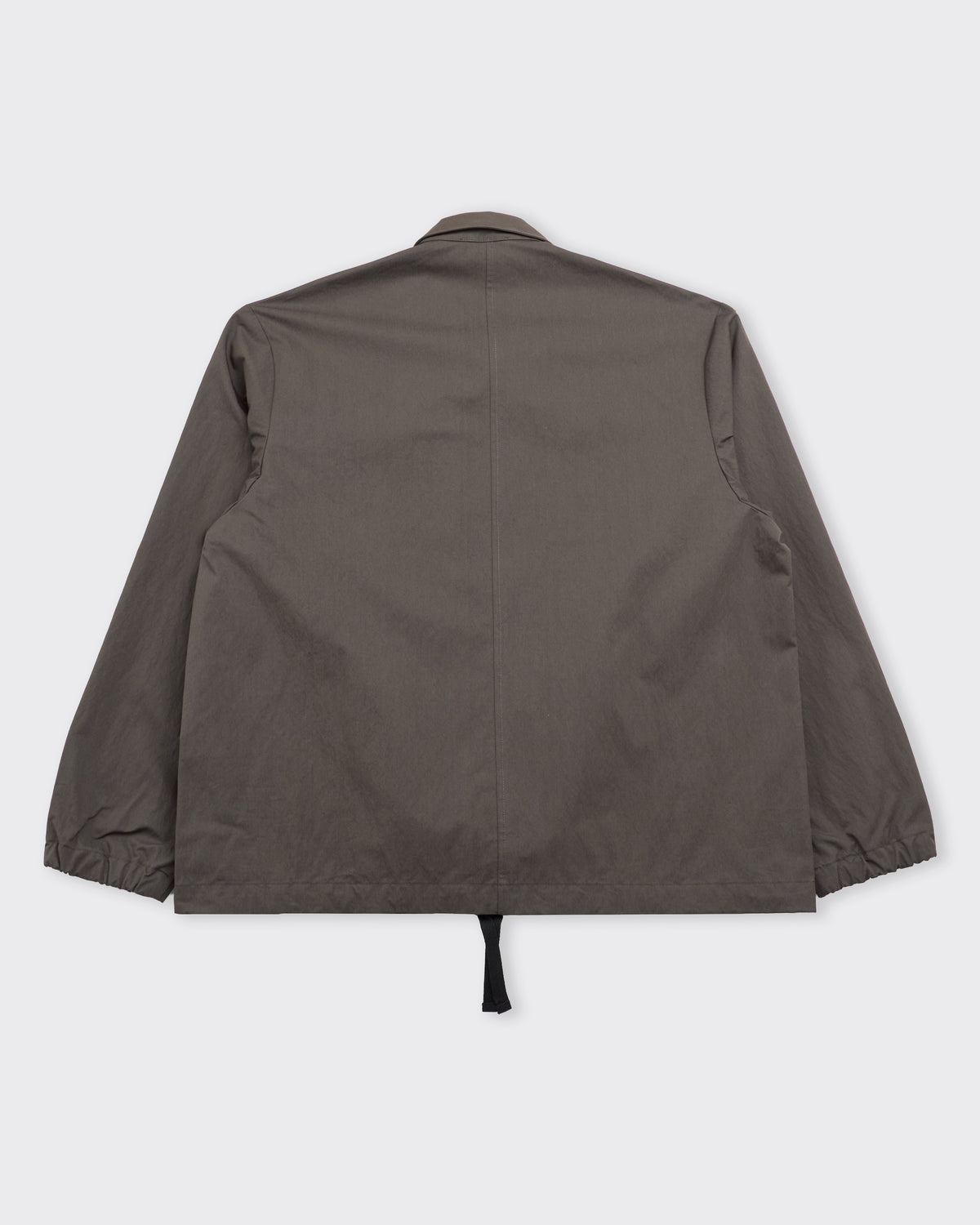 Wanze Zip Collar Smock in iron, back