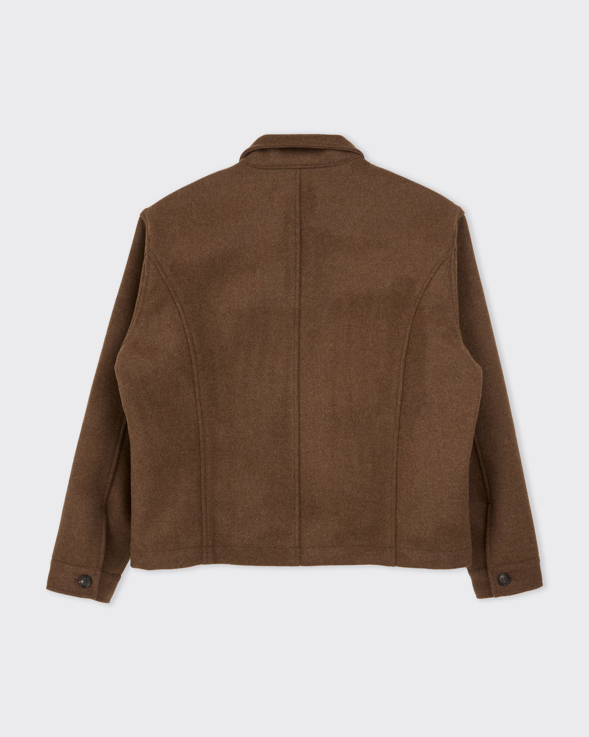 Colbo Steam Jacket in brown, back