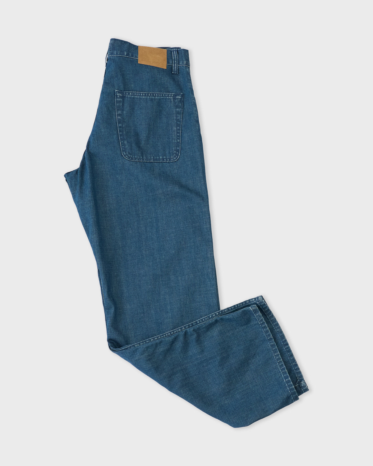 Another Aspect Jeans 4.0 in blue rinse, detail
