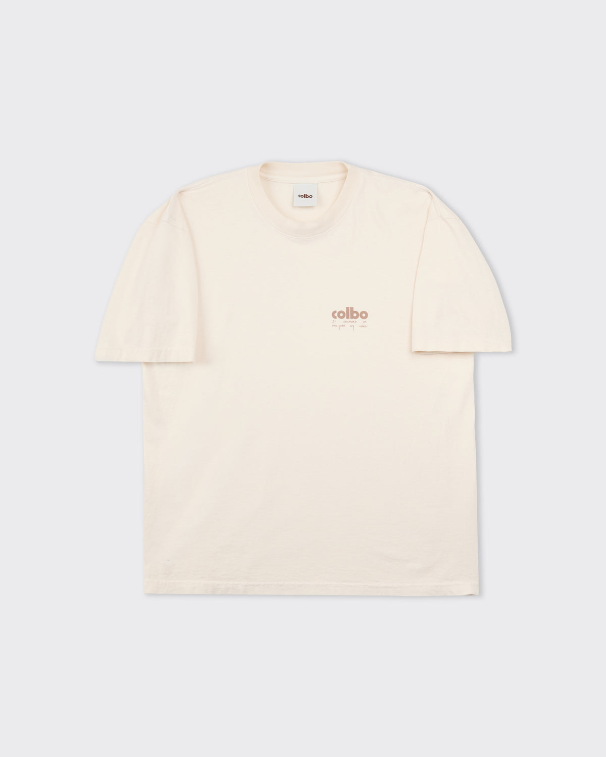 Colbo Logo T in natural, front
