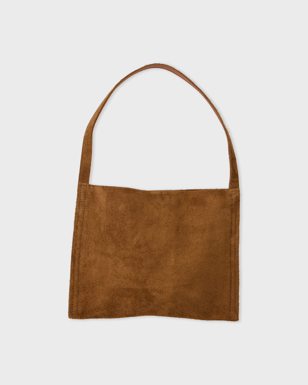 Cawley Suede Mini Shoulder Bag in light brown
