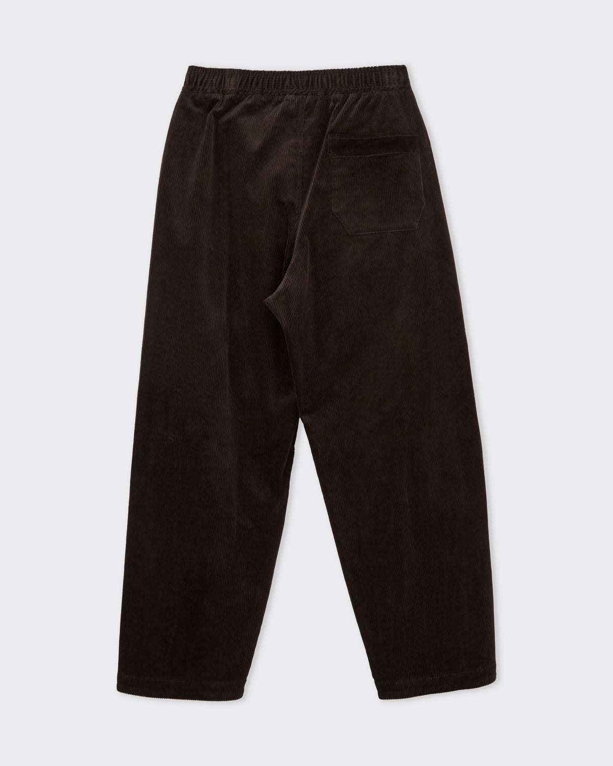 Polyploid Judo Pants in dark brown, back