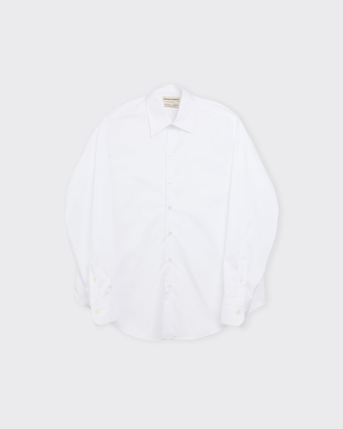 Camisas Manolo Normal Shirt in white, front
