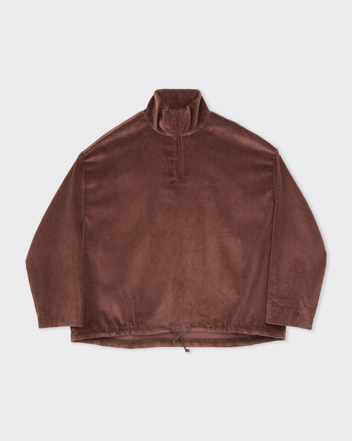 RUS Nemuke Overshirt in dark cherry, front