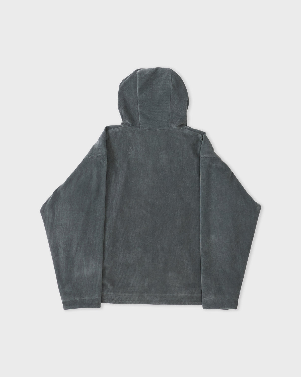 Cawley Cord Zip-Up Hoodie in fossil