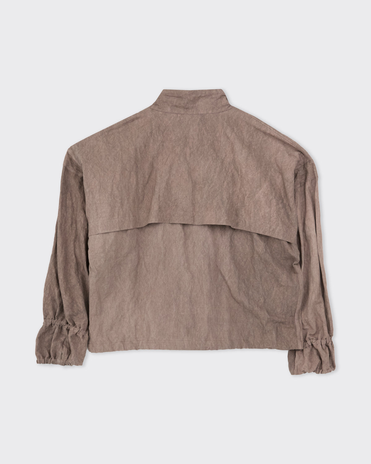 Colbo Mel Jacket in washed brown metal, back