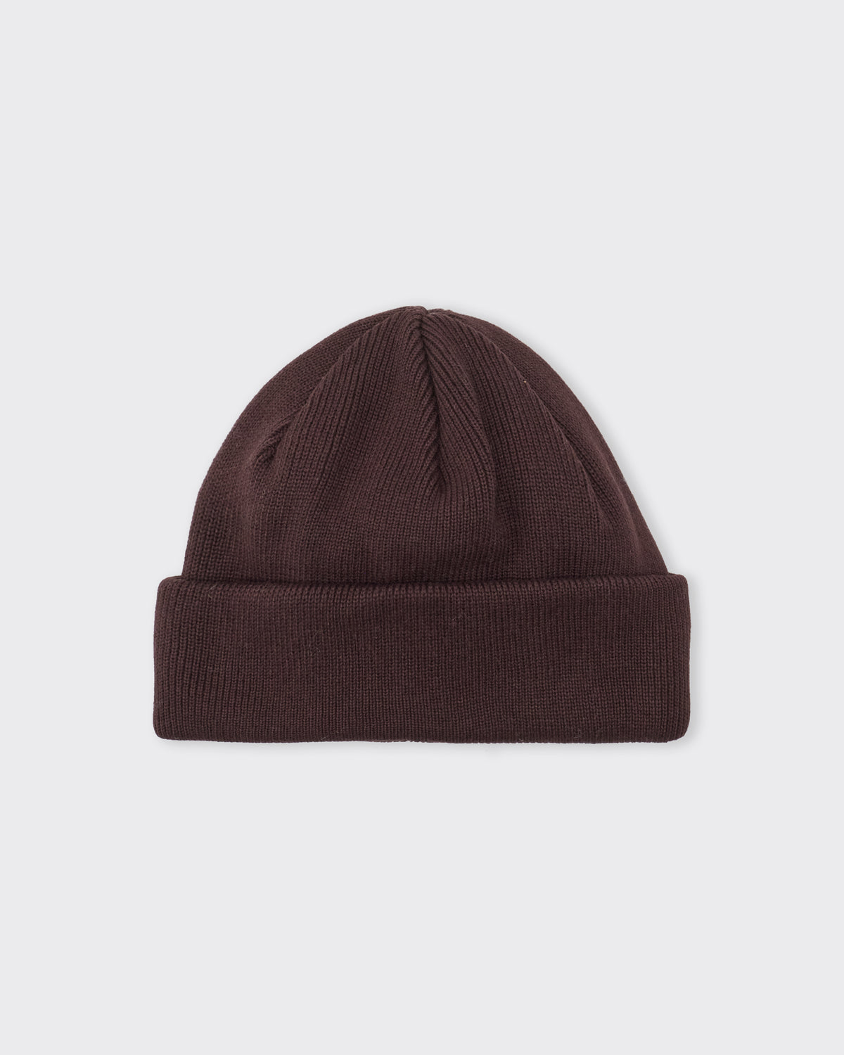 Yoko Sakamoto Knit Big Watch Cap in brown, front
