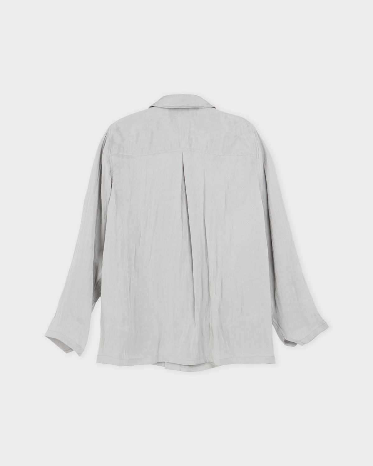 Polyploid Night Wear Shirt in light gray, back