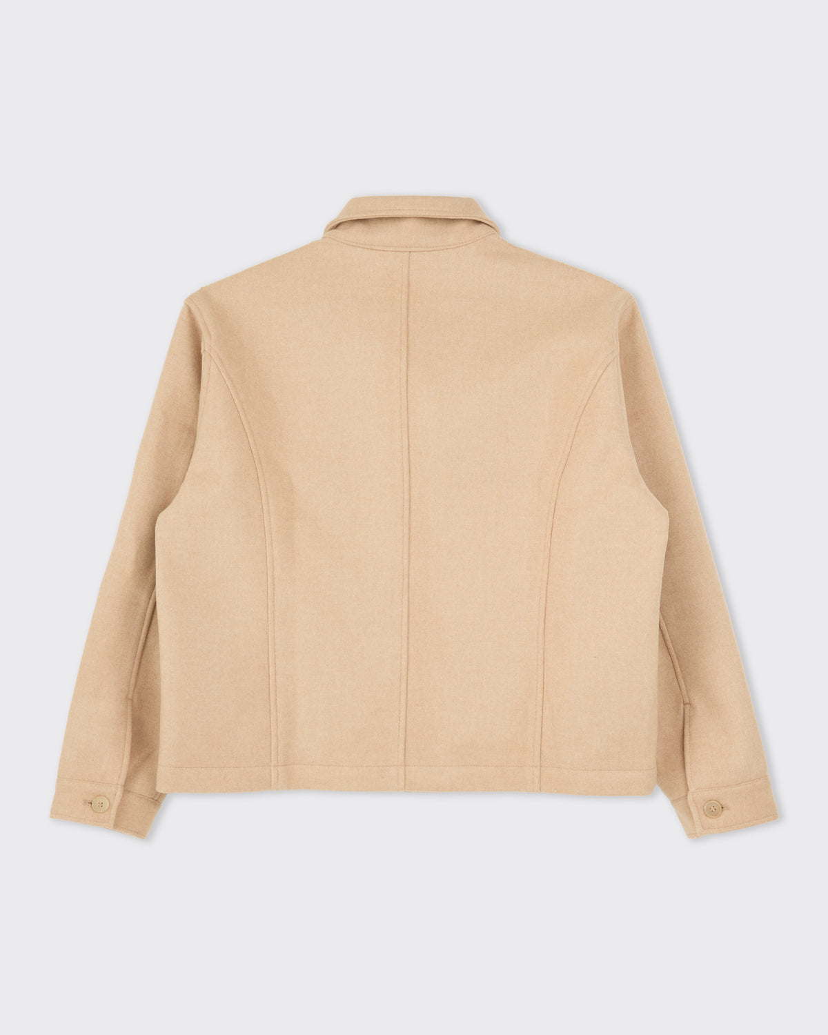 Colbo Steam Jacket in beige, back