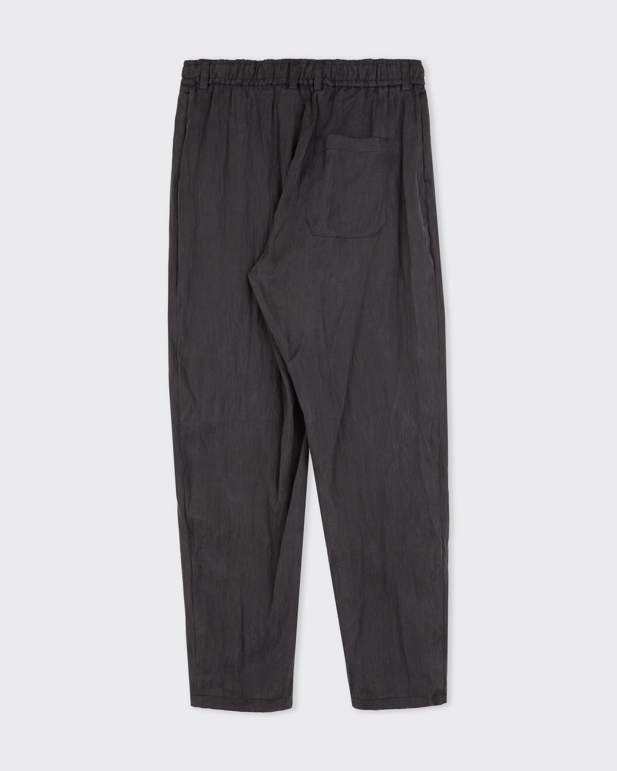 Polyploid Night Wear Pants in smoke black, back