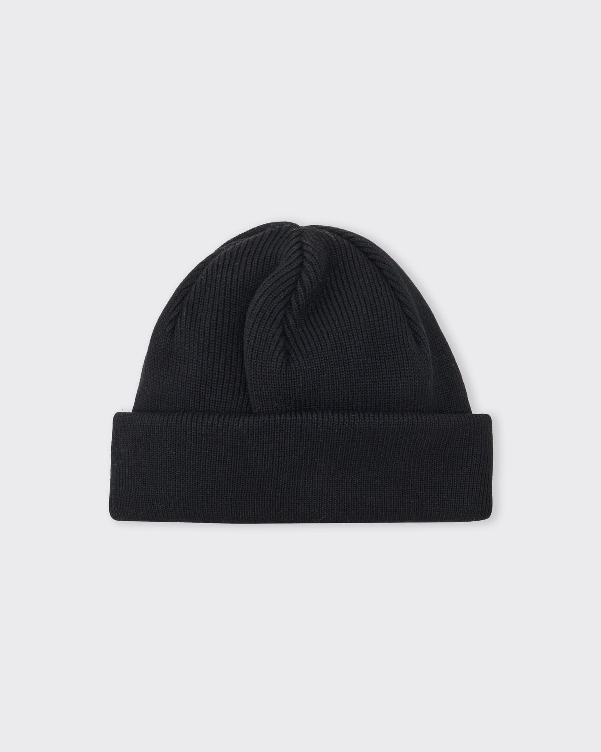 Yoko Sakamoto Knit Big Watch Cap in black, front