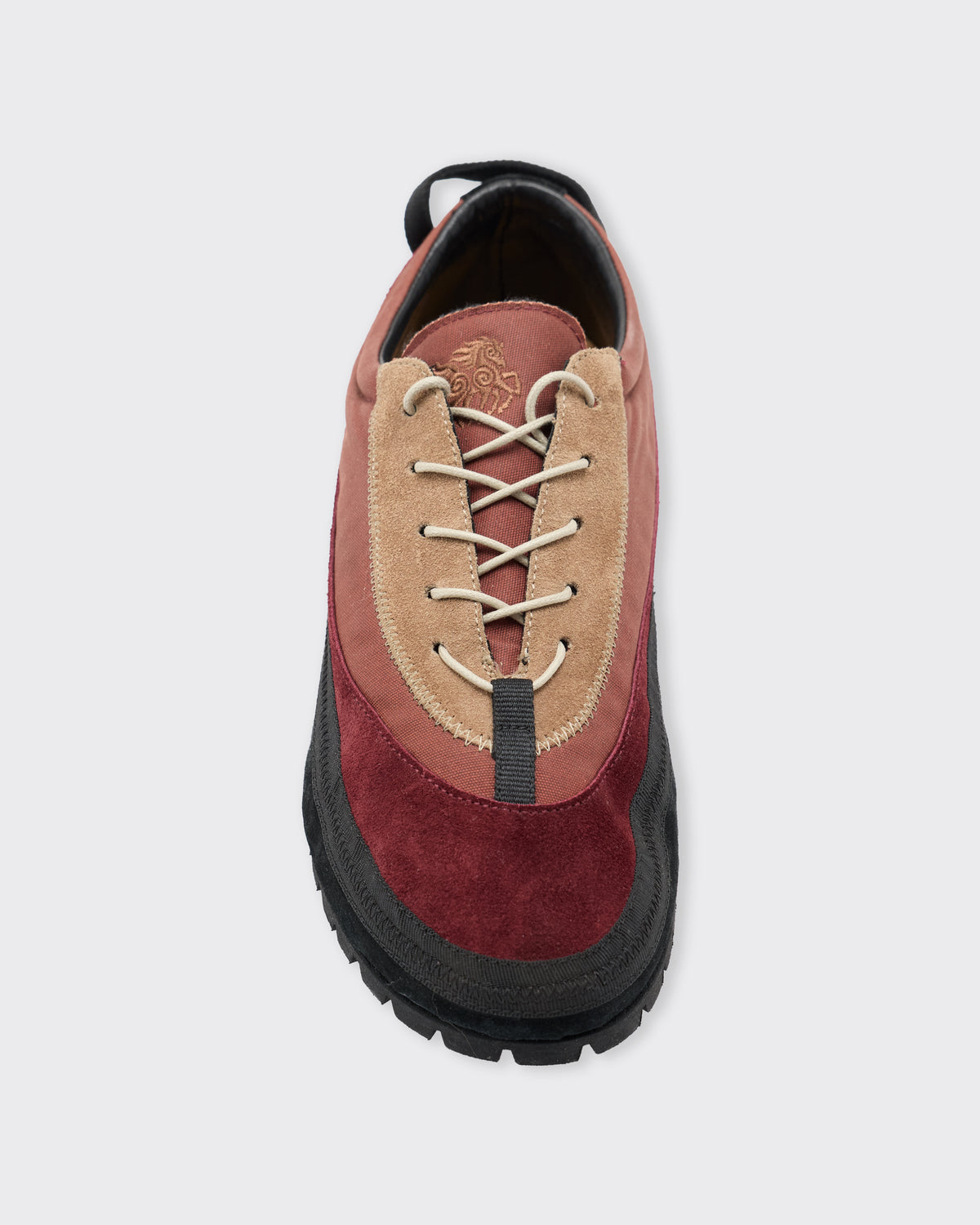 Ranra Heitt Suede Shoe in rust, top