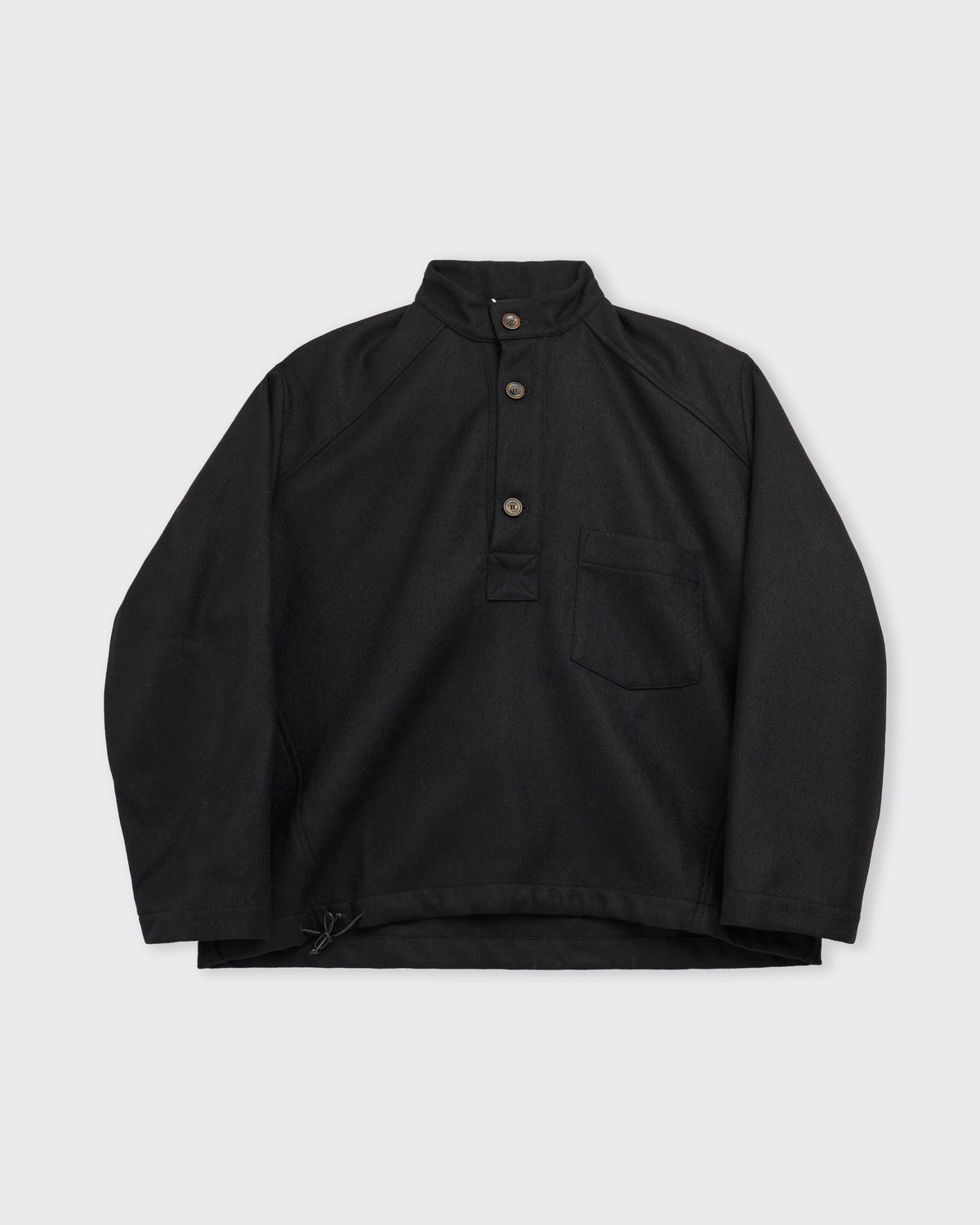 Wanze Work Smock in black, front