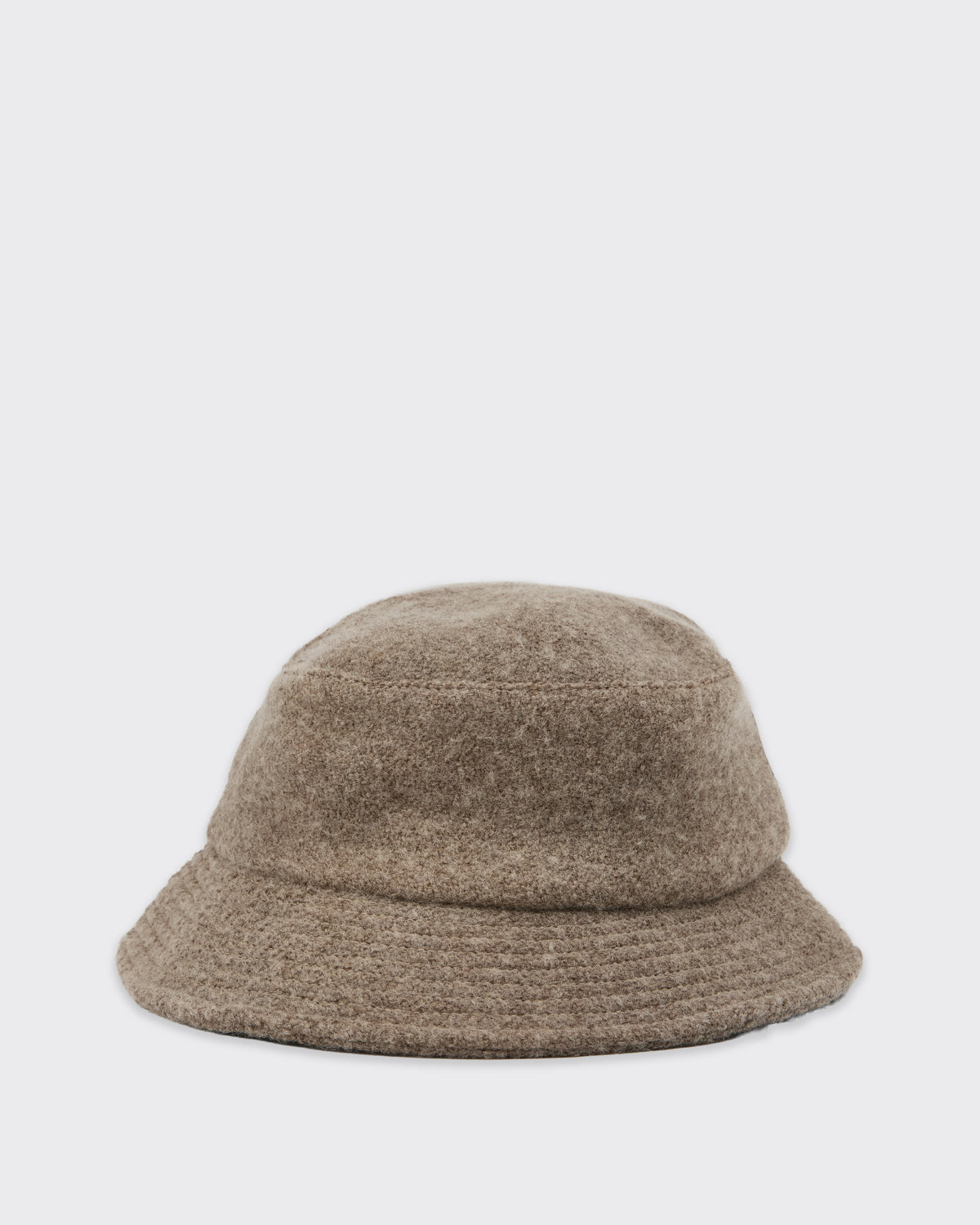 Colbo Bucket Hat in tumble greige, front