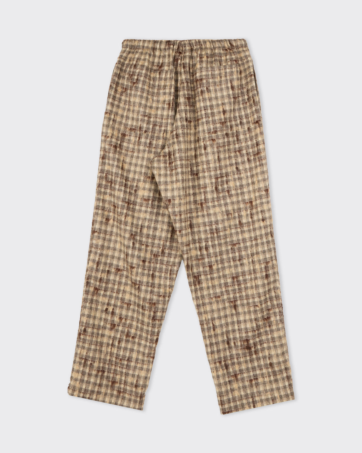 Colbo Light Pants in tweed check 3D, front