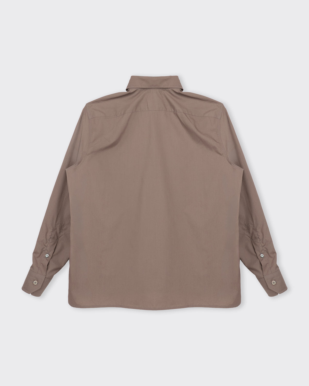Camisas Manolo Campo Shirt in light brown, back