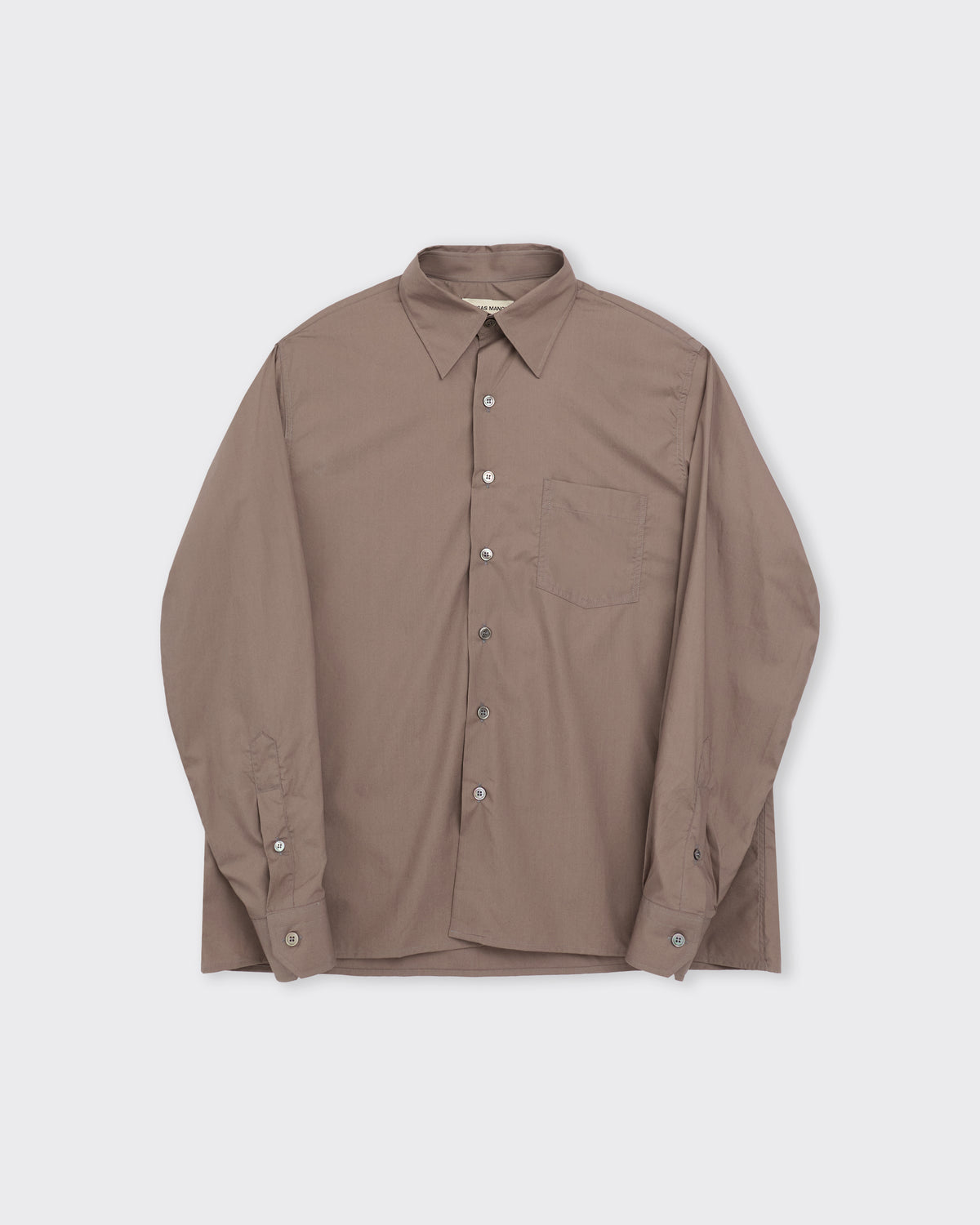 Camisas Manolo Campo Shirt in light brown, front