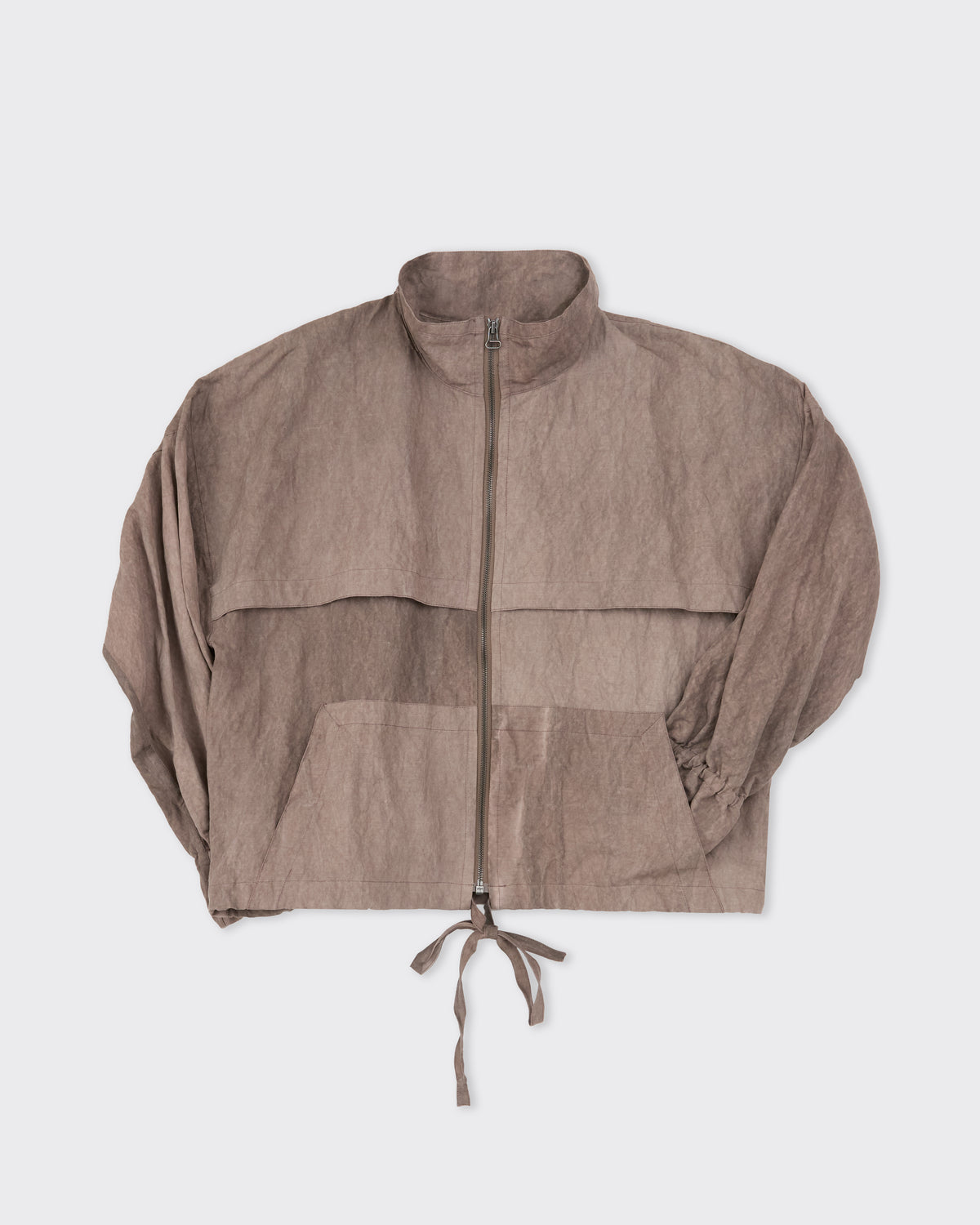 Colbo Mel Jacket in washed brown metal, front alternate