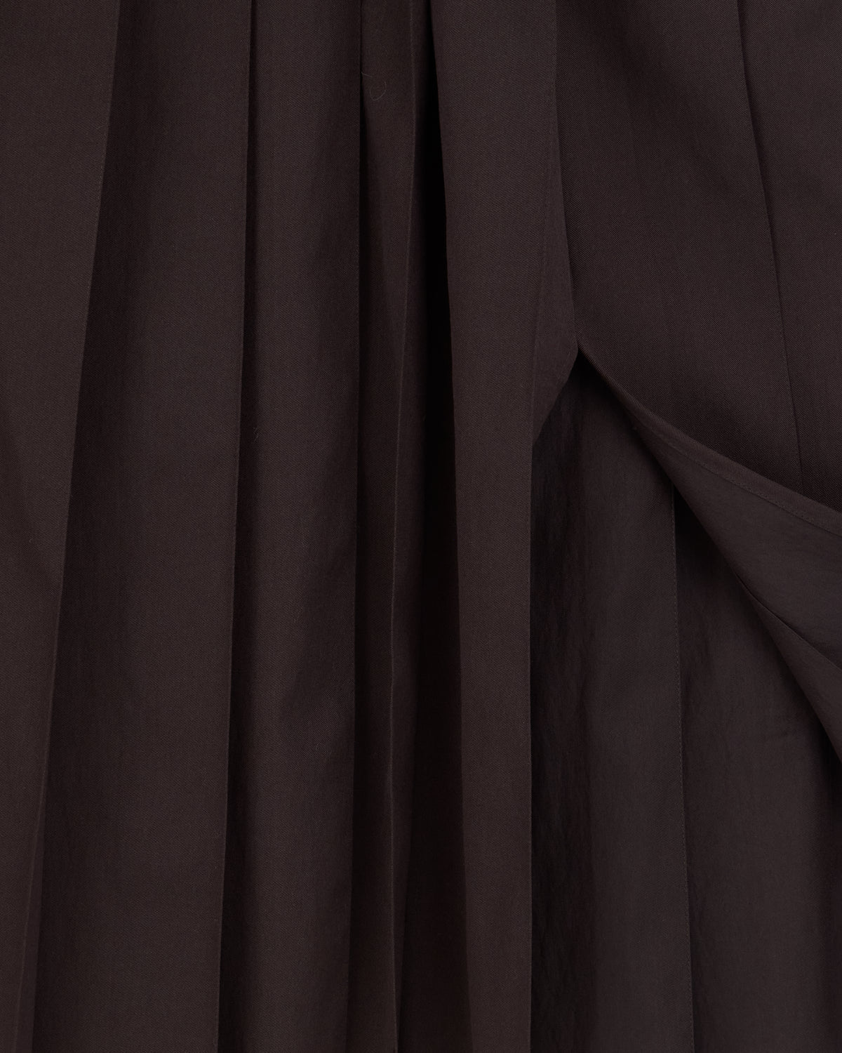 RUS Kenban Skirt in chocolate, front