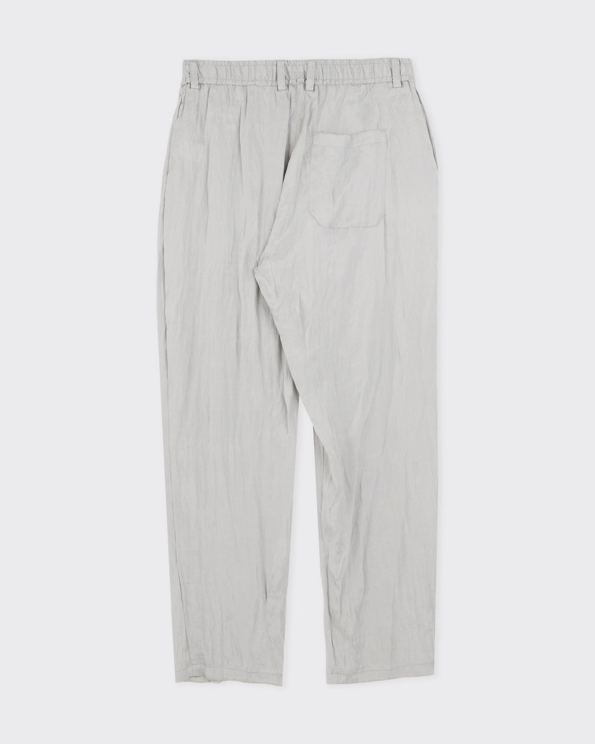 Polyploid Night Wear Pants in light gray, back