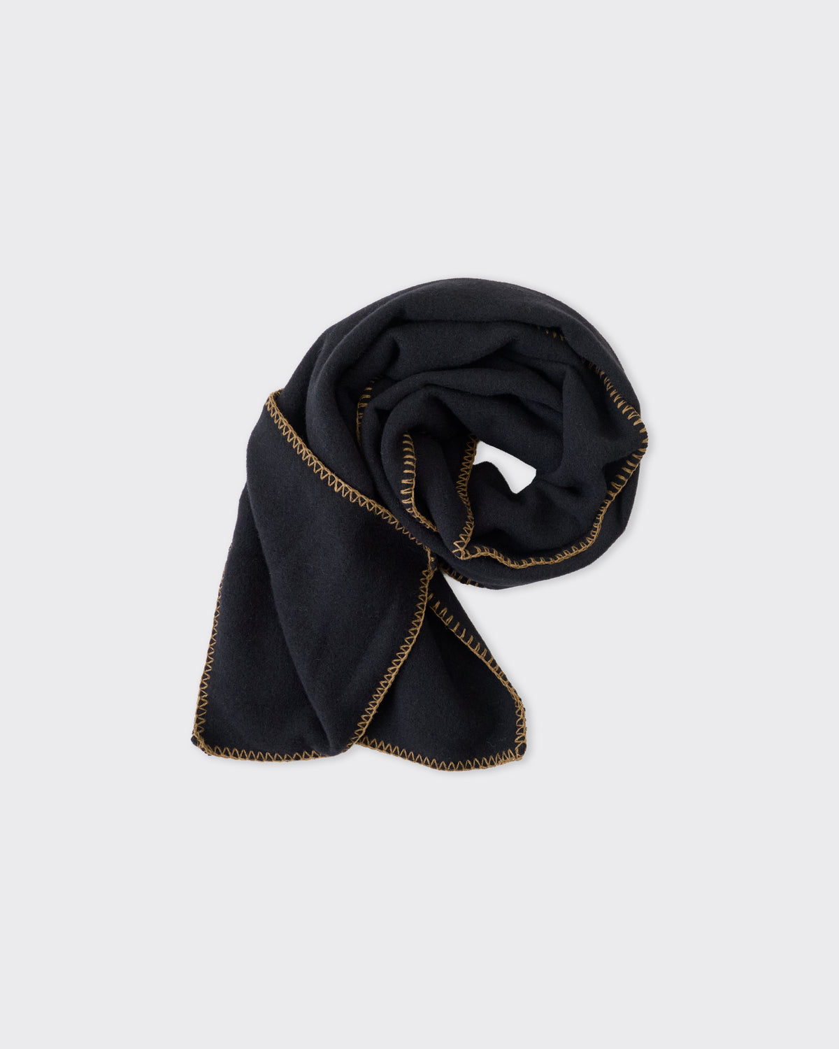 Colbo Base Scarf in black, folded