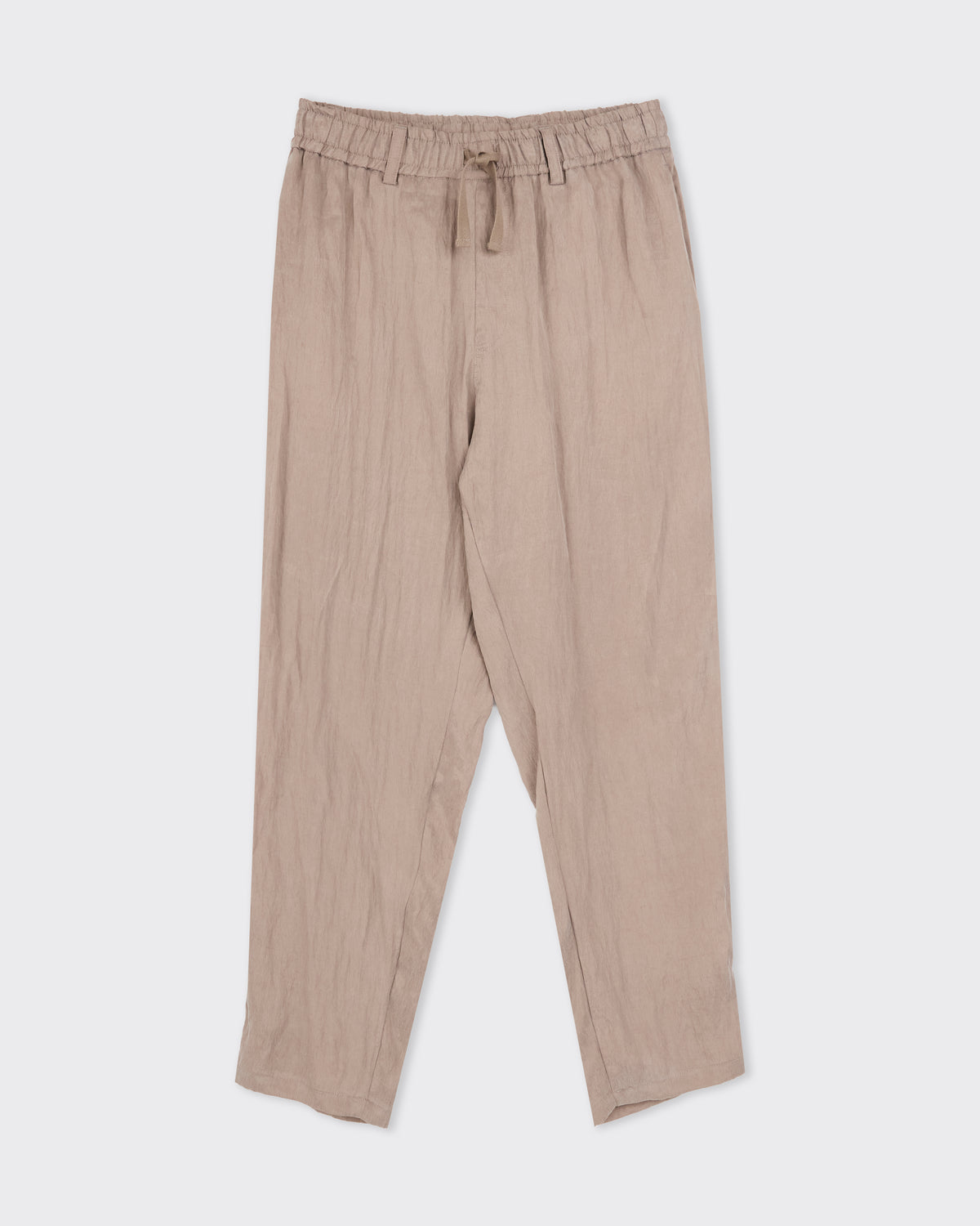 Polyploid Night Wear Pants in stone brown, front