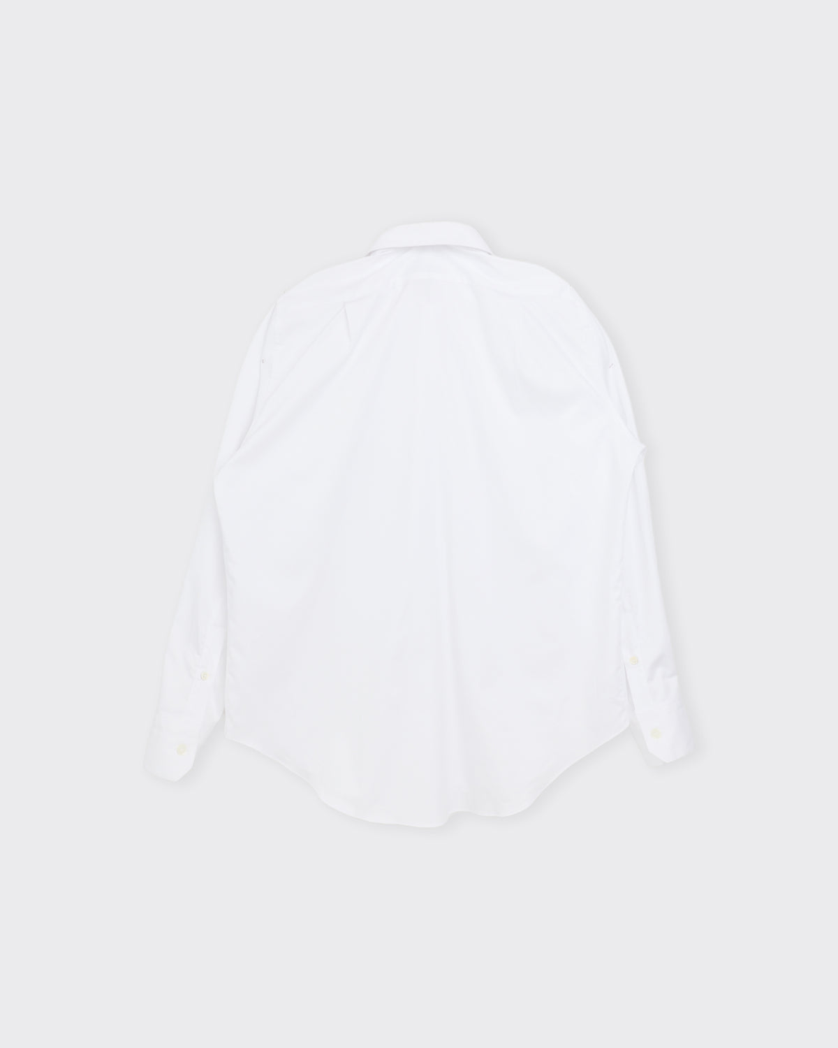 Camisas Manolo Normal Shirt in white, back
