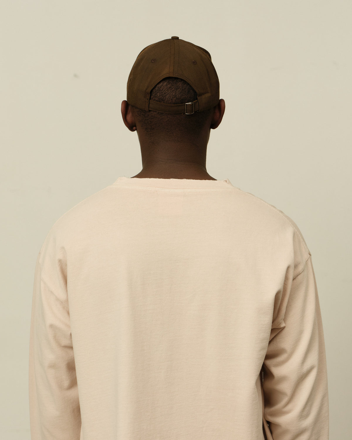 Colbo Dad Cap in tonal, on model, back