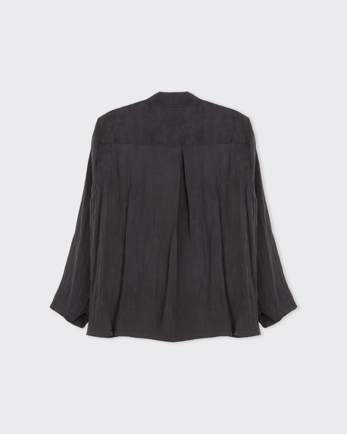 Polyploid Night Wear Shirt in smoke black, back