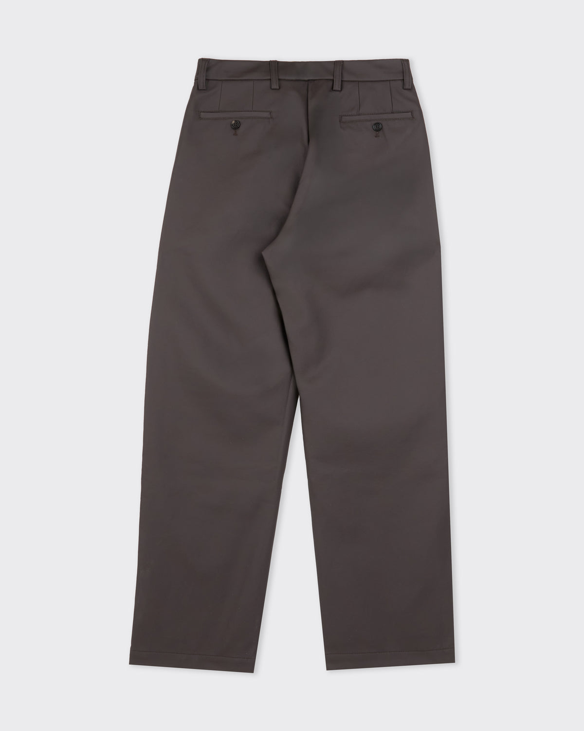 Colbo Chinos in coated deep purple, back