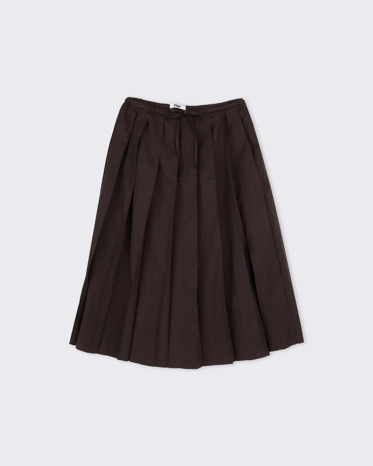 RUS Kenban Skirt in chocolate, waist detail