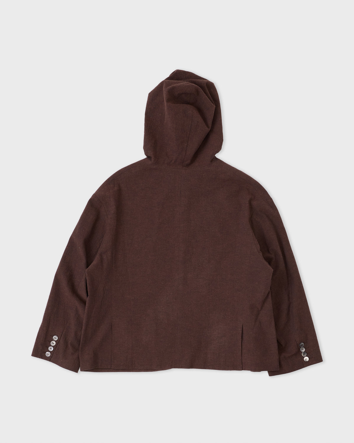 Japanese High Twisted Poplin Cotton Reeva Jacket, Fog Purple