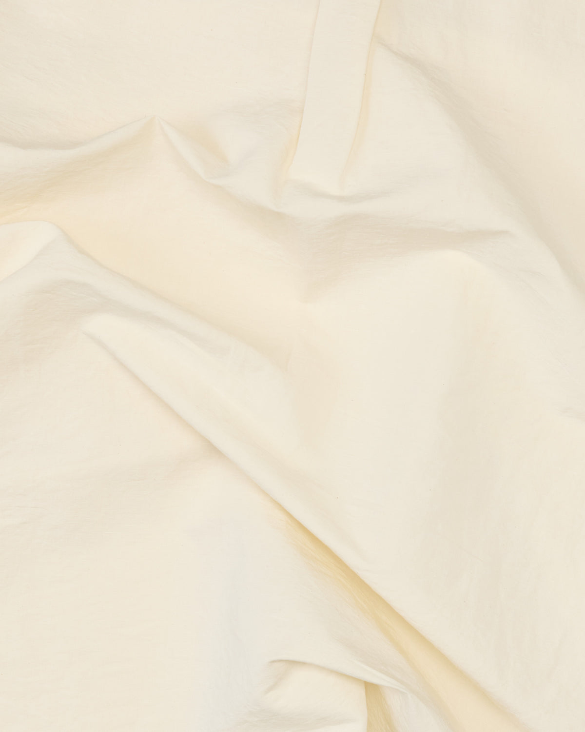 Colbo Metrics Shirt in ivory cotton-linen, fabric close-up