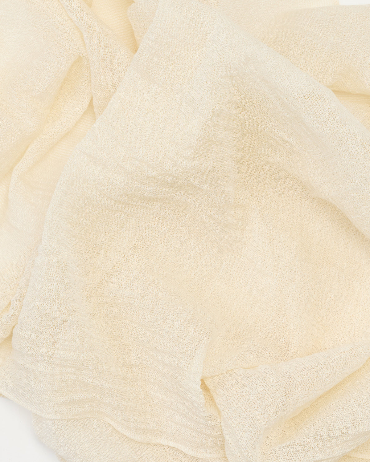 Colbo Scarf in natural modal-wool, fabric close-up