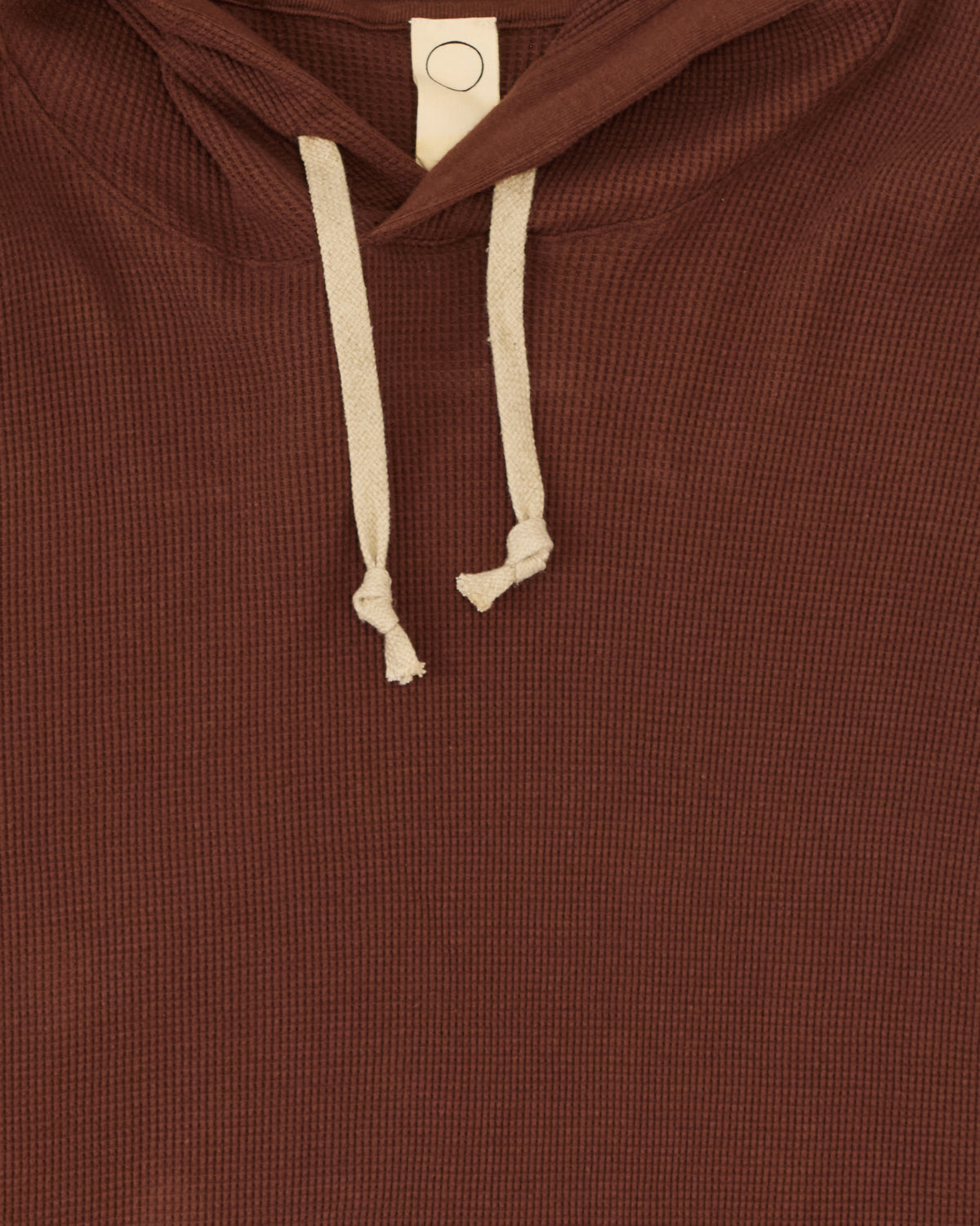 Waffle Hoodie, Chestnut